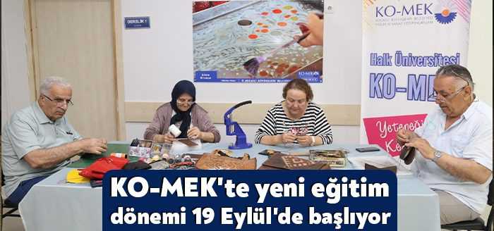 Halk Üniversitesi KO-MEK 12 ilçede 43 kurs merkezi ve 359