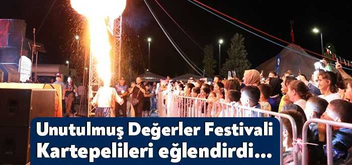 Kartepe Belediyesi tarafından düzenlenen 6.Uluslararası Unutulmuş Değerler Festivali’nde sahne alan