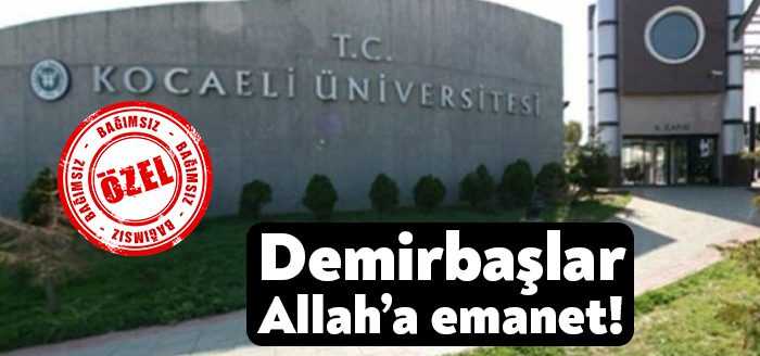 Kocaeli Üniversitesi'nde demirbaş olan taşınırların büyük bir kısmının etiketlenmediği, olası
