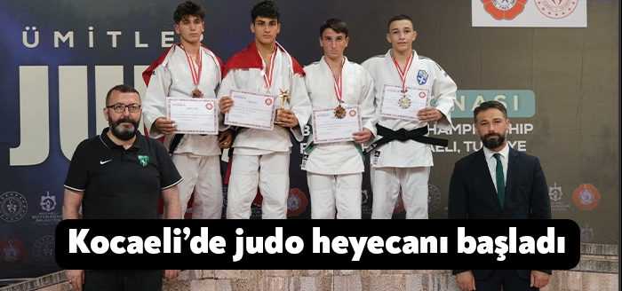 Kocaeli Büyükşehir Belediyesi’nin Türkiye Judo Federasyonu işbirliğinde düzenlediği Ümitler Judo