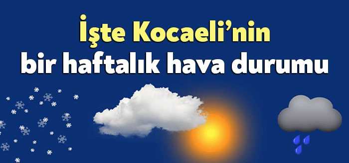 Meteoroloji Genel Müdürlüğü'nden alınan bilgilere göre yeni haftada güneş yüzünü
