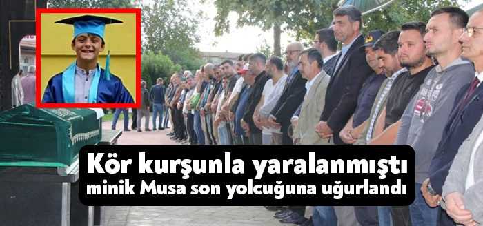 Kocaeli'de 34 gün önce başına yorgun mermi isabet eden ve