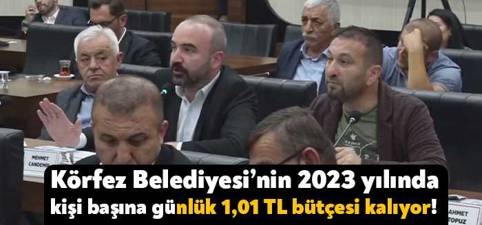 Körfez Belediyesi 2023 yılı Faaliyet Raporu bugün Körfez Belediye Meclisi