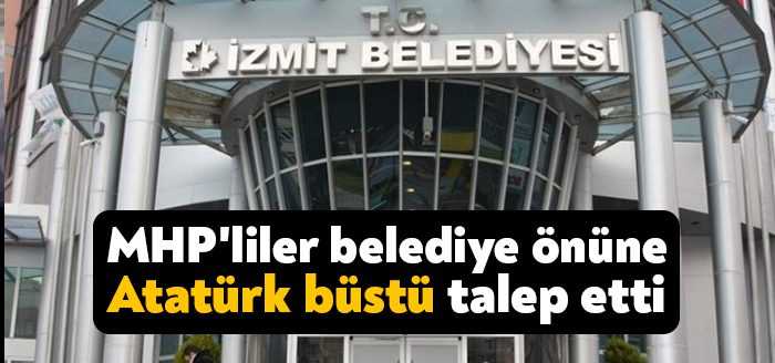 İzmit Belediye Meclisi toplantısında MHP Grubu tarafından verilen önergede belediye