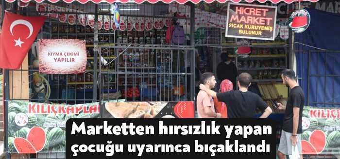 Kocaeli’nin Derince ilçesinde bir günlüğüne arkadaşının yerine markete bakan 46