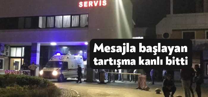 Kocaeli'de iki arkadaş mesajlaşırken tartışmaya başladı. Tartışmanın büyümesiyle buluşan iki