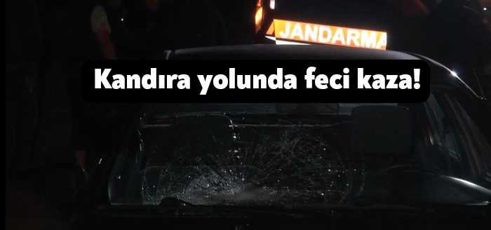 Kocaeli'de ticari taksiden indikten sonra yolun karşısına geçmeye çalışan genç,
