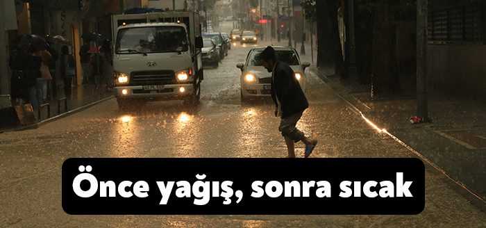 Meteoroloji Genel Müdürlüğü tarafından yapılan uyarılara göre bugün ve yarın
