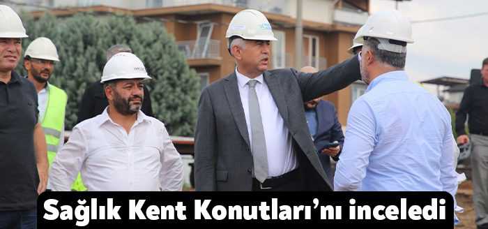 Genel Sekreter Balamir Gündoğdu, Büyükşehir tarafından sağlık çalışanları için projelendirilen