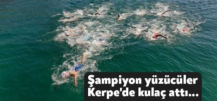 Kocaeli Büyükşehir Belediyesi’nce düzenlenen Uluslararası Açık Su Yüzme Şampiyonası Golden