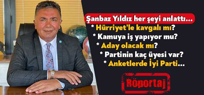 İYİ Parti Kocaeli İl Başkanı Şanbaz Yıldız Bağımsız Kocaeli’ye konuştu.