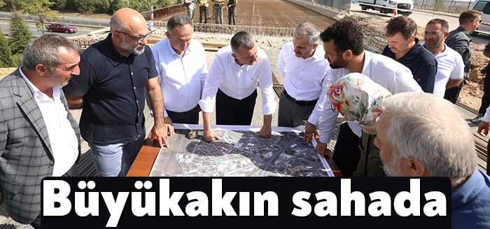 Kocaeli Büyükşehir Belediye Başkanı Tahir Büyükakın, Çayırova Turgut Özal Köprüsü