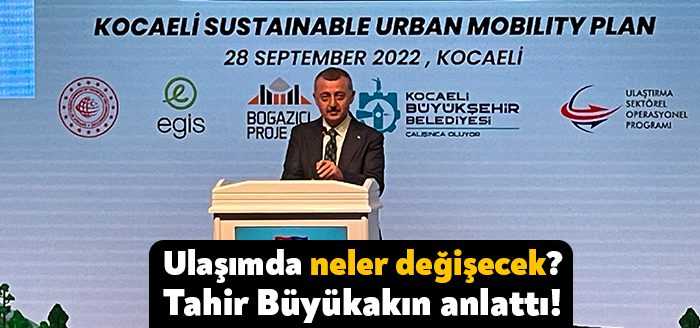 Kocaeli Sürdürülebilir Kentsel Hareketlilik Planı (SUMP) için bugün Kocaeli Kongre