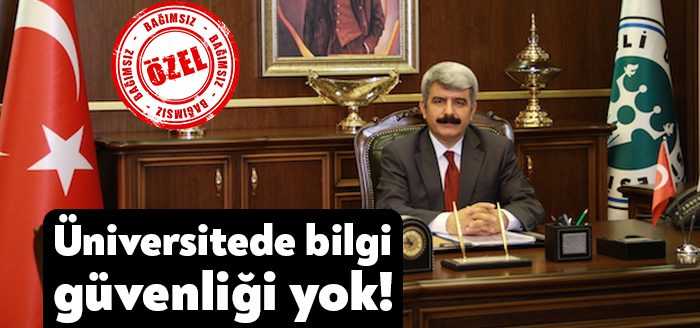 Kocaeli Üniversitesi'nin kurum dışından aldığı bilişim hizmetlerinde bilgi güvenliği olmadığı