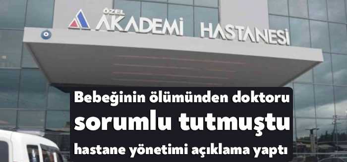 Kocaeli'de özel bir hastanede doğum yapmak isteyen genç kadın, bebeğini