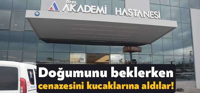 Kocaeli'de özel bir hastanede doğum yapmak isteyen İlayda Menteş isimli