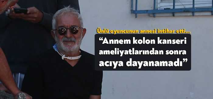 Ünlü oyuncu Ali Sürmeli'nin annesi çocukları ve bakıcısıyla beraber kaldığı