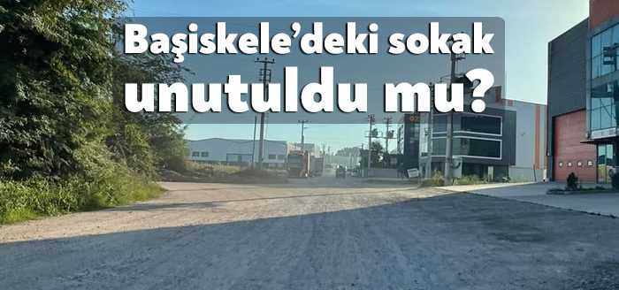 Başiskele Yaylacık Mahallesi Kanal Sokak’a mahalle sakinleri yıllardır belediyenin el