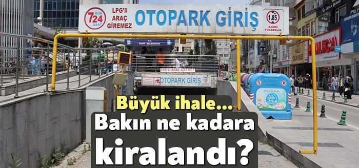 Belsa Plaza altında yer alan 787 araç kapasiteli Belsa Plaza