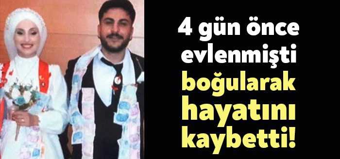 Kocaeli'nin Kandıra ilçesinde 4 gün önce evlenen genç kız ve