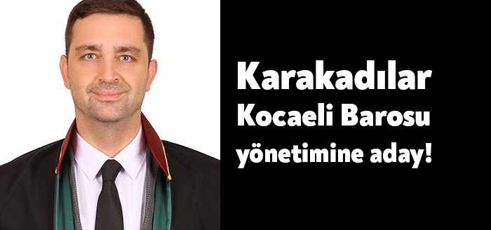 Kocaeli Barosu 37. Olağan Genel Kurulu öncesinde Avukat Kadir Caner