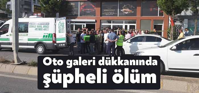 Kocaeli’nin Çayırova ilçesinde bir şahıs, oto galeri dükkanında tüfekle vurulmuş