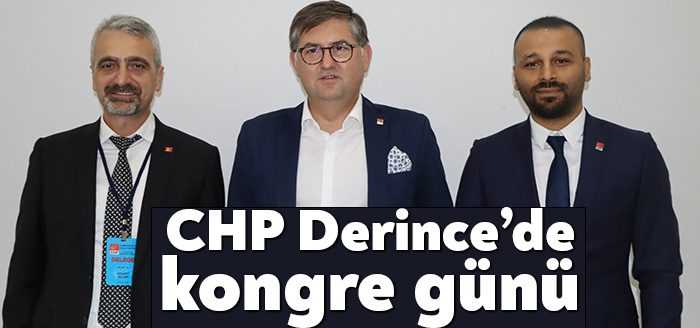 CHP Derince İlçe Başkanlığı için Atasoy Bilgin ve Orkun Utkubaş