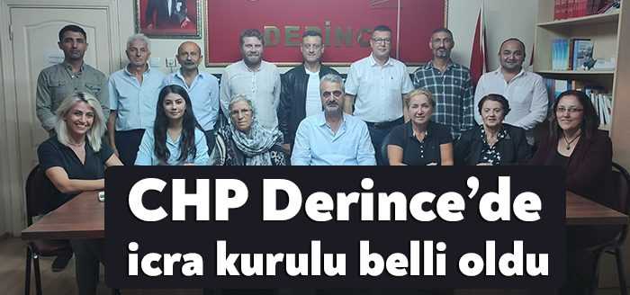 CHP Derince Olağanüstü İlçe Kongresi’nin ardından başkan olarak seçilen Atasoy