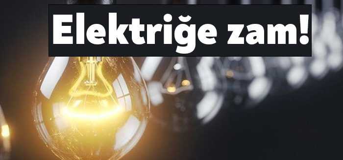 Elektrikte eylül tarifesi belli oldu. Sanayide kullanılan elektriğe yüzde 50,