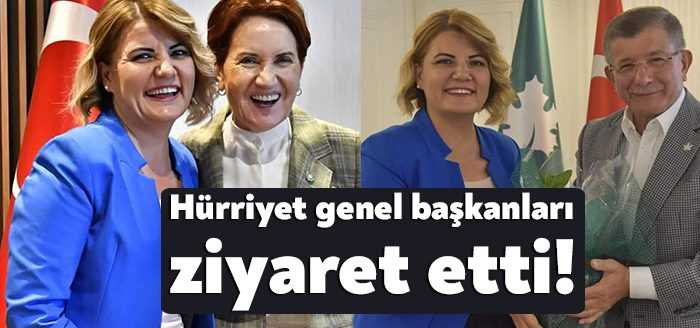 İzmit Belediye Başkanı Fatma Kaplan Hürriyet, Ankara’ya giderek hem İYİ