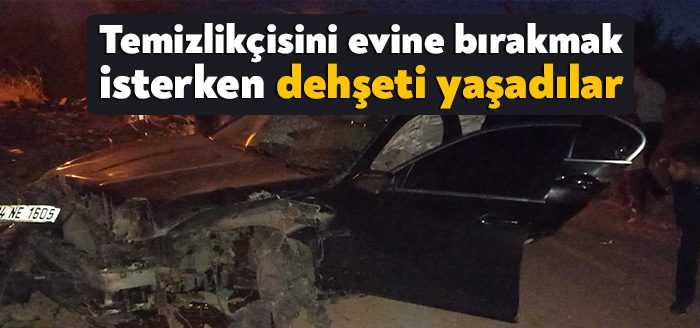 Kocaeli’de evine temizliğe gelen kadını iş bitiminde evine bırakan şahsın