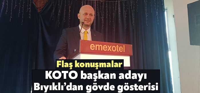 Kocaeli Ticaret Odası seçimleri yaklaşıyor. Adaylardan İbrahim Bıyıklı ve destekçileri,