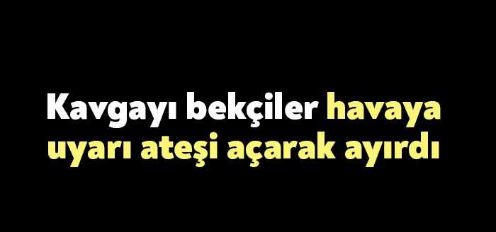 Kocaeli’nin Darıca ilçesinde 2 şahıs arasında çıkan silah ve bıçaklı