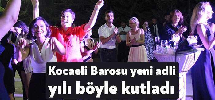 Kocaeli Barosu, adli yılın başlangıcını bugün düzenlediği kokteyl ile kutladı.