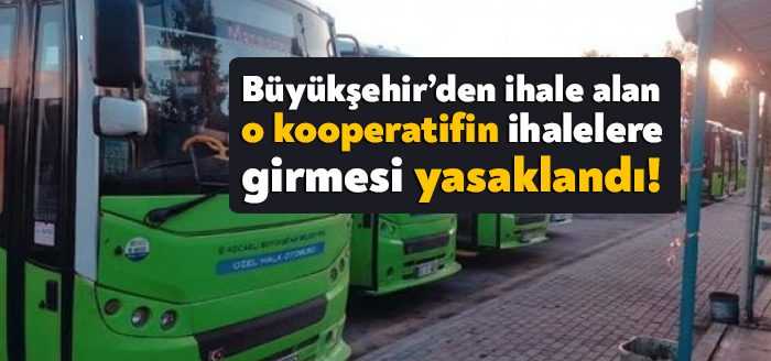 Kocaeli Büyükşehir Belediyesi’nden ihale alan S.S. 70 Nolu Yeniköy Minibüs
