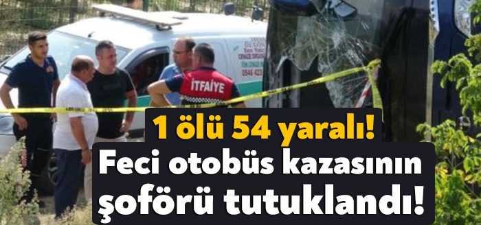 Kocaeli'den yola çıkıp Çanakkale'nin Ezine ilçesine giden tur otobüsünün su