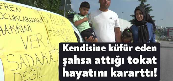 Kocaeli'de çalıştığı fabrikada kendisine küfür ve hakaret ettiği iddia edilen