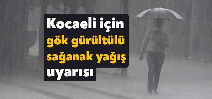 Kocaeli Valiliği, Kocaeli genelinde bir hafta boyunca şiddetli yağış olaylarının