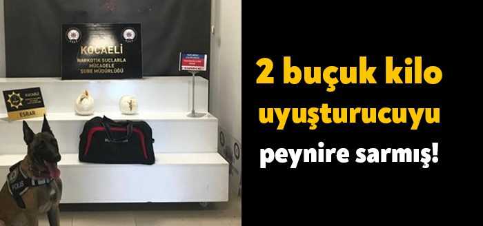 TEM Otoyolu Kocaeli geçişinde polis ekiplerince durdurularak arama yapılan otobüste