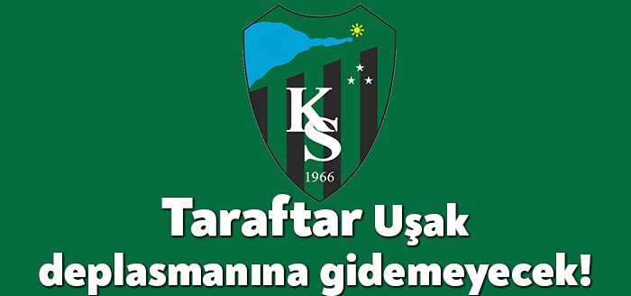 Uşak deplasmanına gitme hazırlığı yapan Kocaelispor'a Uşak Valiliği tarafından "can