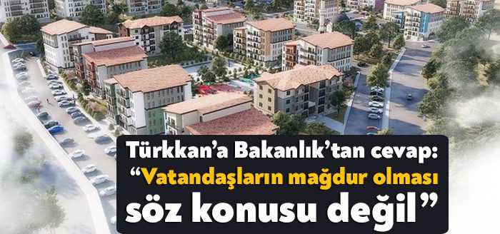 İYİ Parti Kocaeli Milletvekili Lütfü Türkkan, Körfez İlimtepe’de TOKİ tarafından