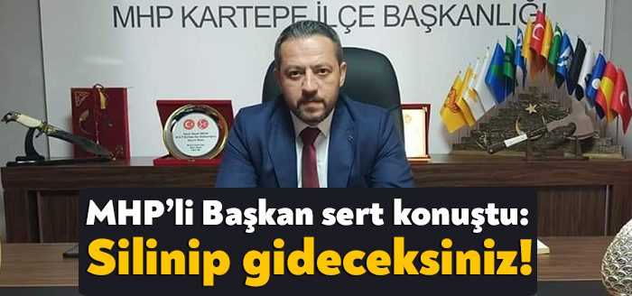 MHP Kartepe İlçe Başkanı Hayati Dilek, bugün yaptığı bir açıklama