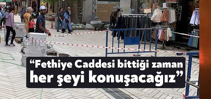 İKM Başkanı Murat Öztürk, Fethiye Caddesi Projesi ile ilgili yaptığı