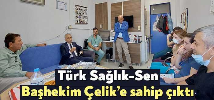 Türk Sağlık-Sen Kocaeli Şubesi Başkanı Ömer Çeker, Kandıra, Karamürsel ve