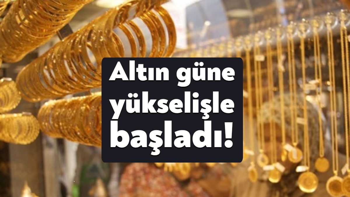 3 Ekim 2022 altın fiyatları haftanın ilk işlem gününden yanıt