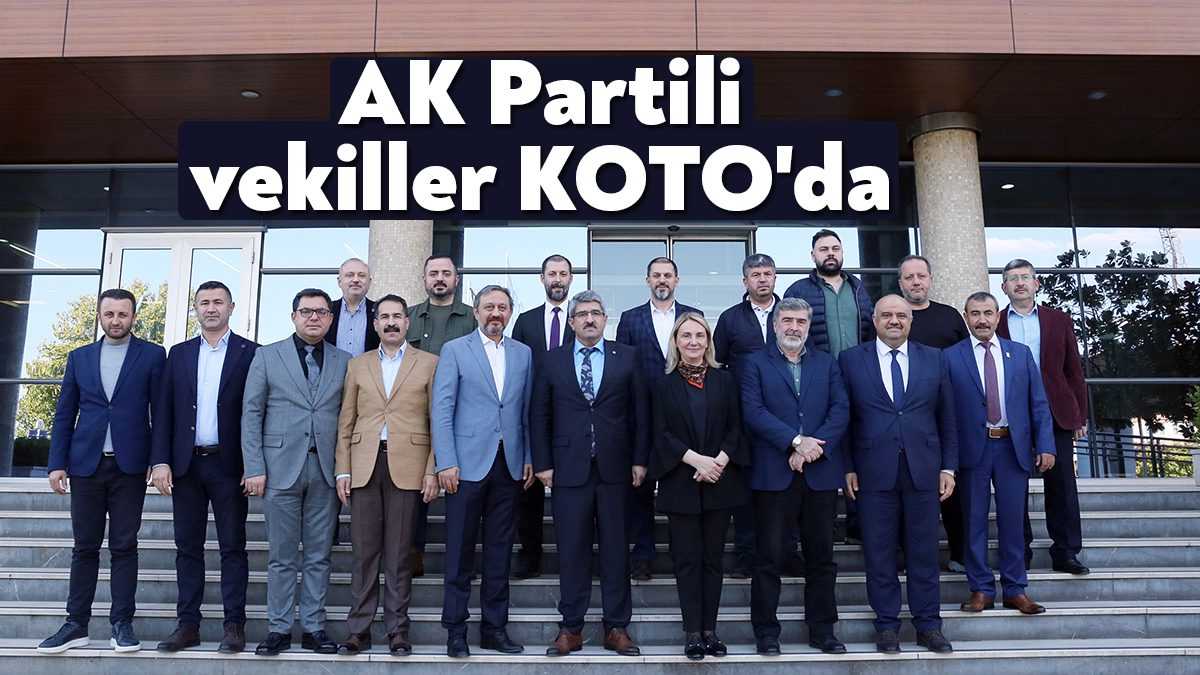 AK Parti Kocaeli Milletvekilleri Emine Zeybek, Mehmet Akif Yılmaz, Sami