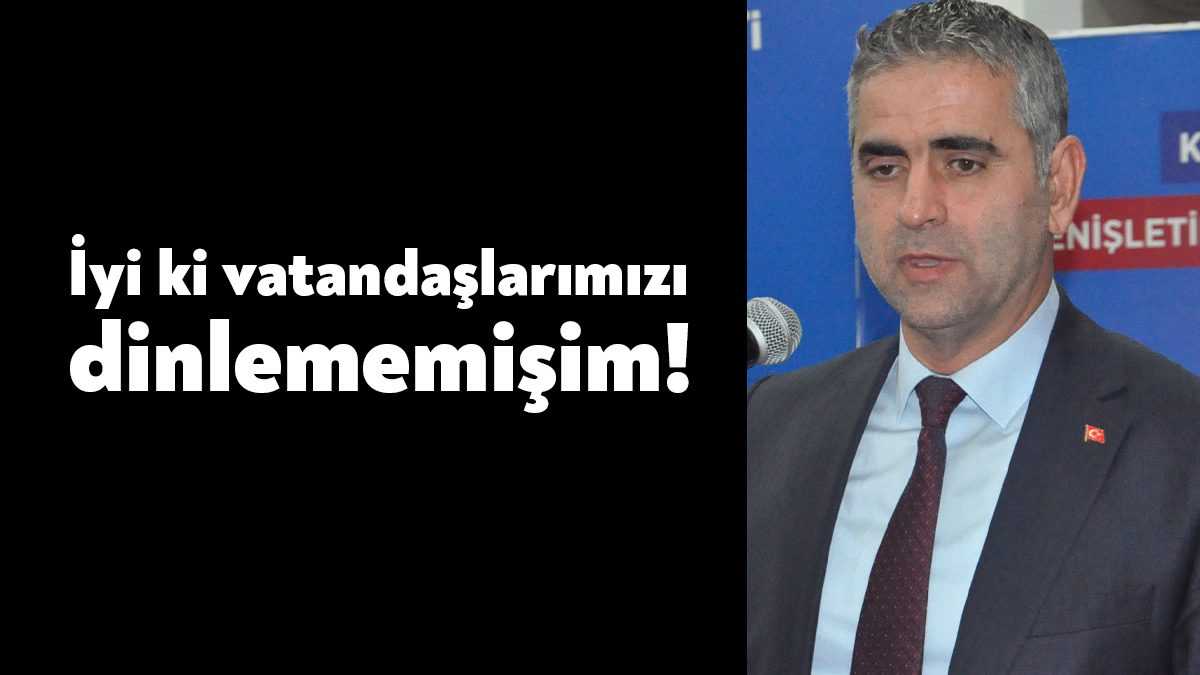 Kandıra Belediye Başkanı Adnan Turan, AK Parti Kandıra İlçe Danışma’da