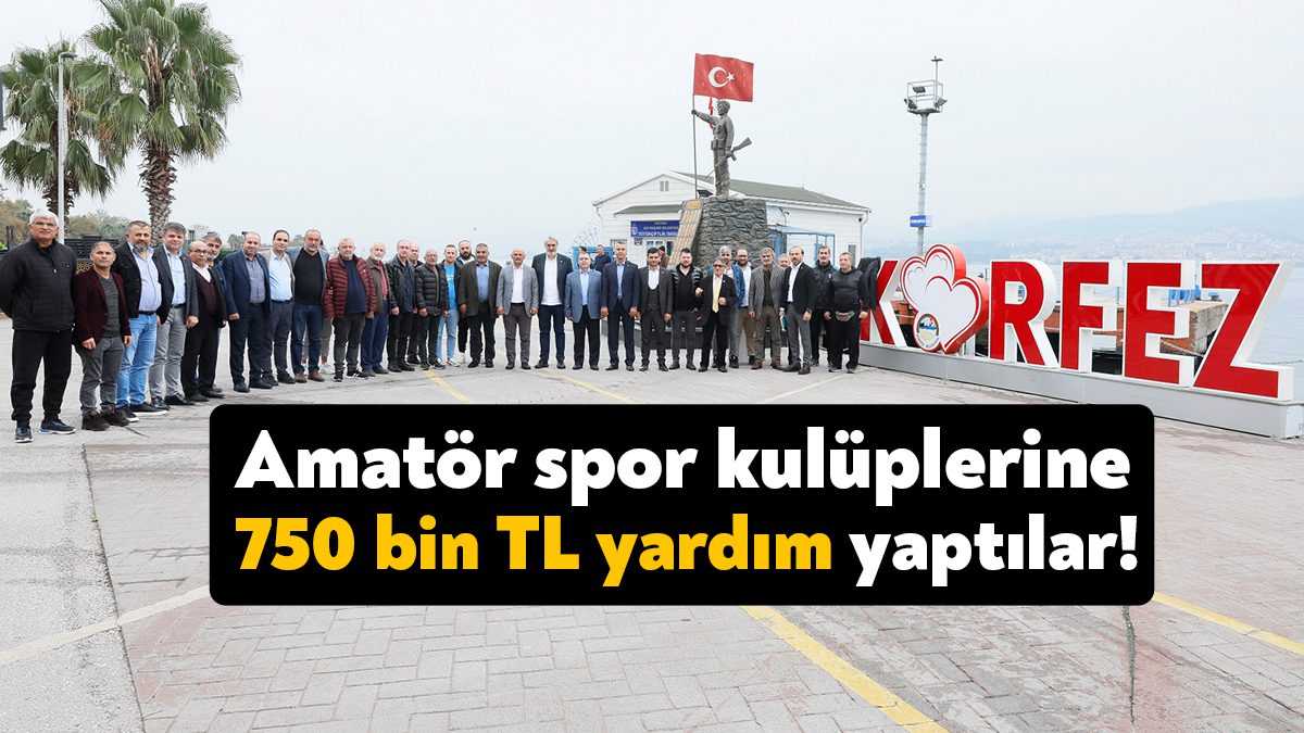Körfez’deki amatör spor kulüpleri ile bir araya gelen Başkan Söğüt,