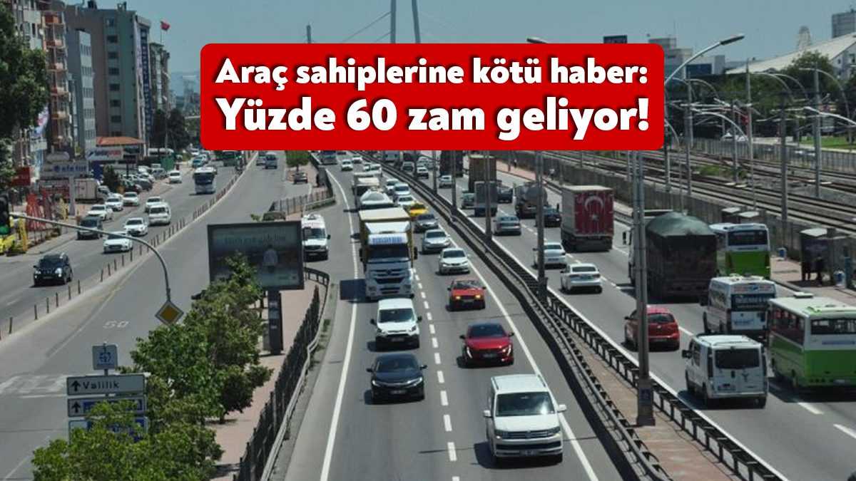 Akaryakıt fiyatlarından sonra vergiler de araç sahiplerinin belini bükecek. Yeni