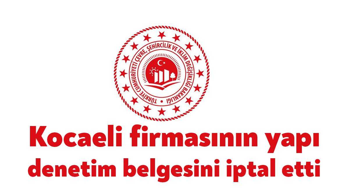 Çevre, Şehircilik ve İklim Değişikliği Bakanlığı Yapı İşleri Genel Müdürlüğü,